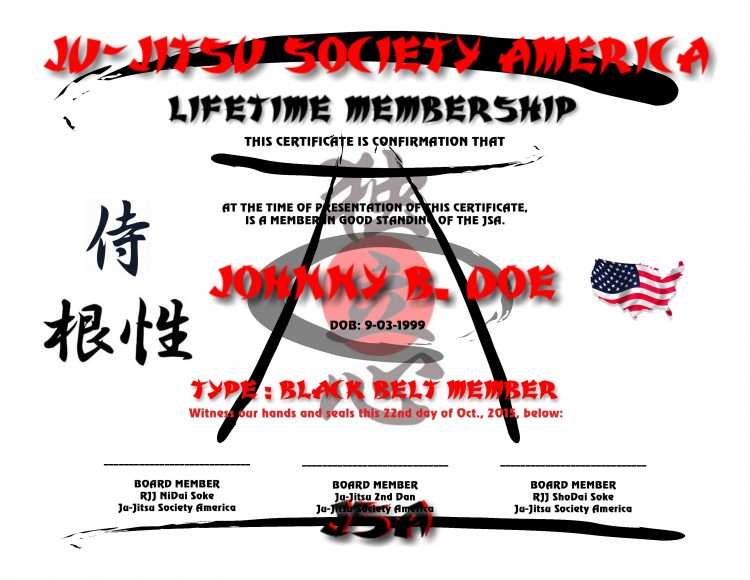 memberships lifetime membership certificate