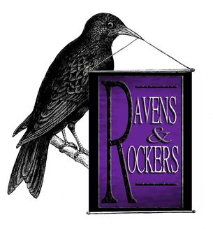 Ravens and Rockers Logo, Goth, alternative, steampunk clothing in Tampa