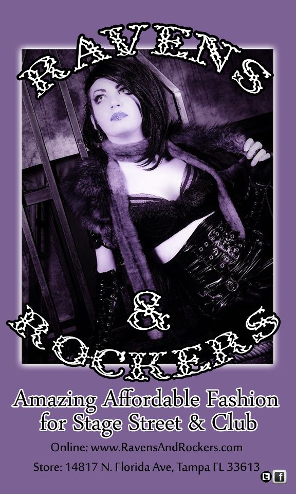 Ravens and Rockers | goth clothing | alternative clothing | steampunk clothing in Tampa