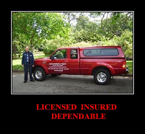 LICENSED  INSURED  DEPENDABLE