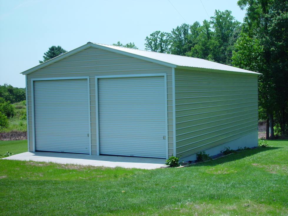 Vertical Roof Garage