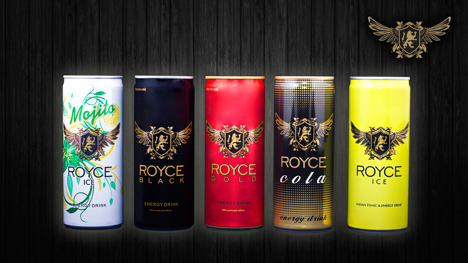 Royce Energy Drink Products