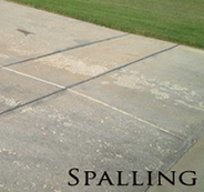 spalling concrete