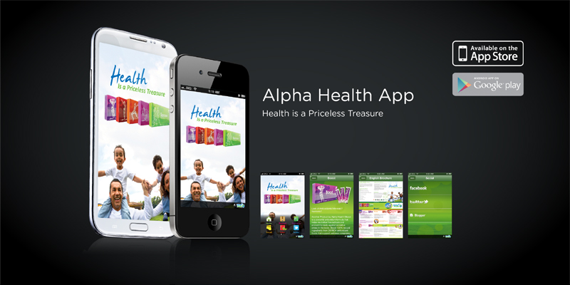 Smartphone devices - alpha health