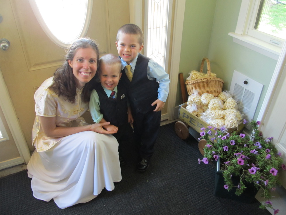 Mama and Lucas and Alex