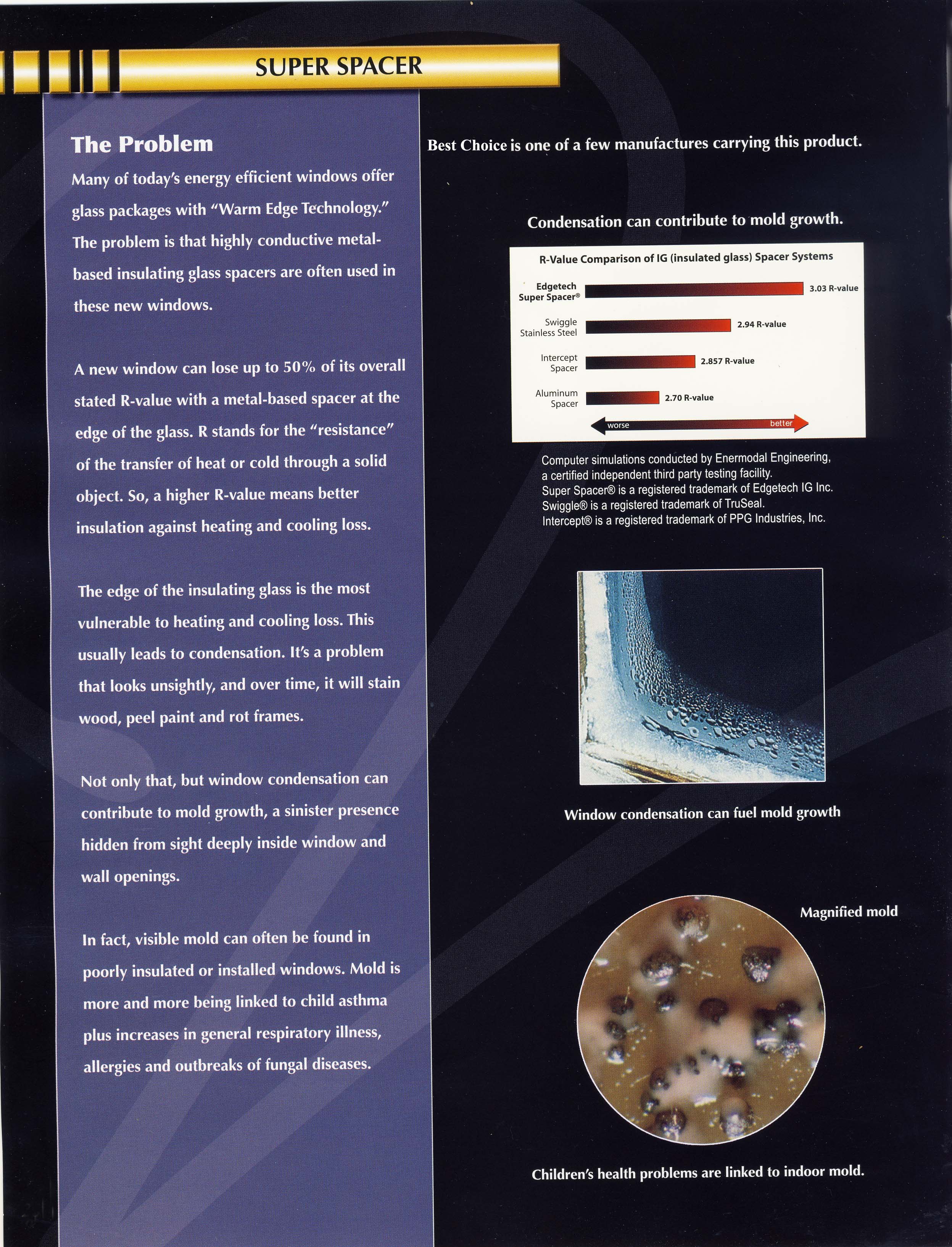 Super Spacer Technology