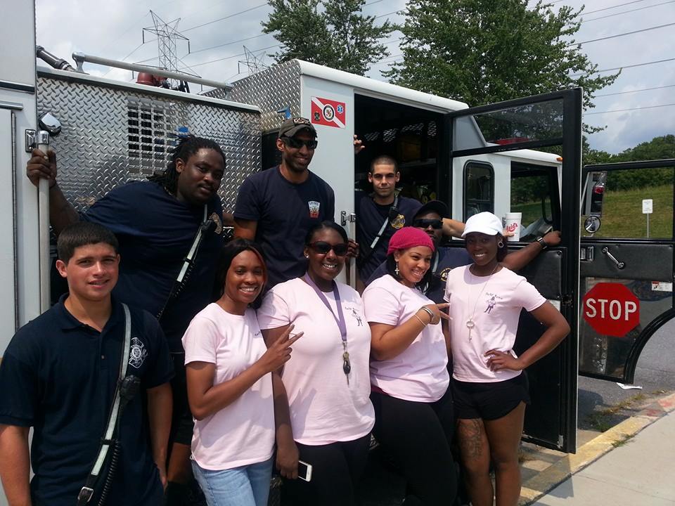 laurel Rescue Squad supporting Teenlite Inc.
