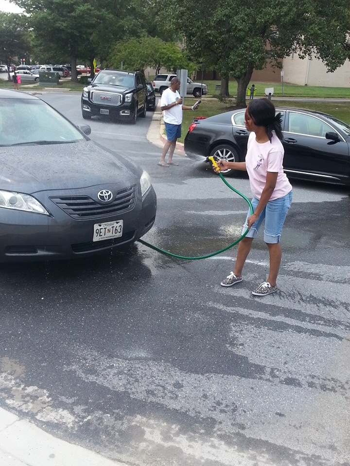 Boss Lady working hard!