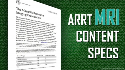 ARRT MRI Content Specifications - MRI Salary