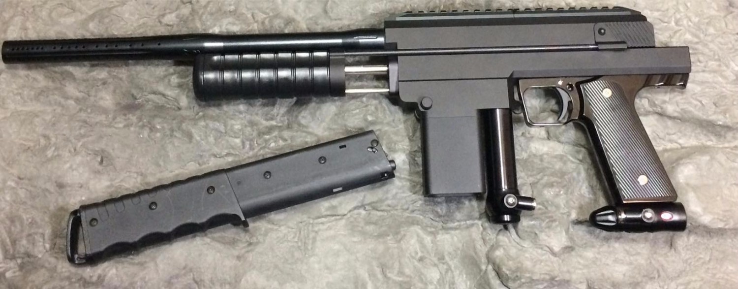 custom mag fed paintball guns